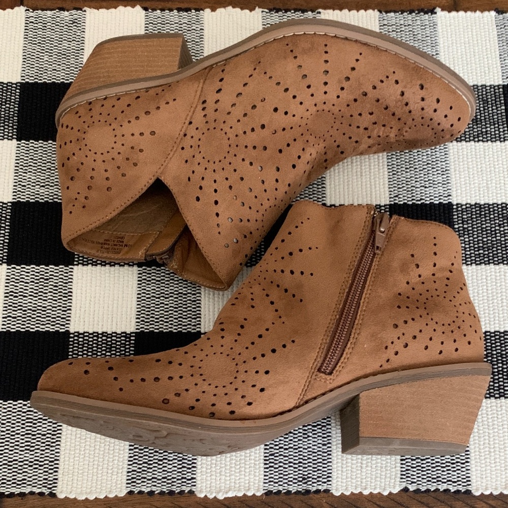 Euro soft suede ankle booties